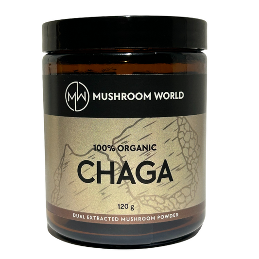 Organic Chaga Mushroom Powder, 120g