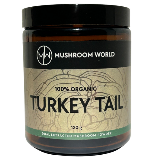 Organic Turkey Tail Mushroom Powder, 120g